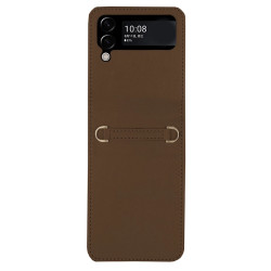Funda Polipiel Z Flip 3 con Enganches Para Cuerda - 7 Colores