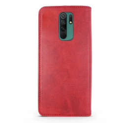 Funda Tapa con Tarjetero Xiaomi Redmi 9 Polipiel - 4 Colores