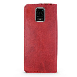 Funda Tapa con Tarjetero Xiaomi Redmi Note 9S Polipiel - 4 Colores