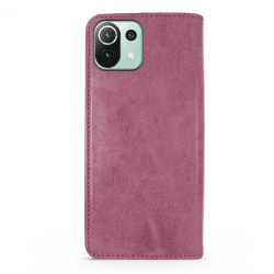 Funda Tapa con Tarjetero Xiaomi Mi 11 Lite Polipiel - 4 Colores