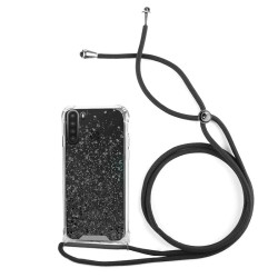 Funda Gel transparente con Cordón Xiaomi Redmi Note 10/10s-4g 4-Colores