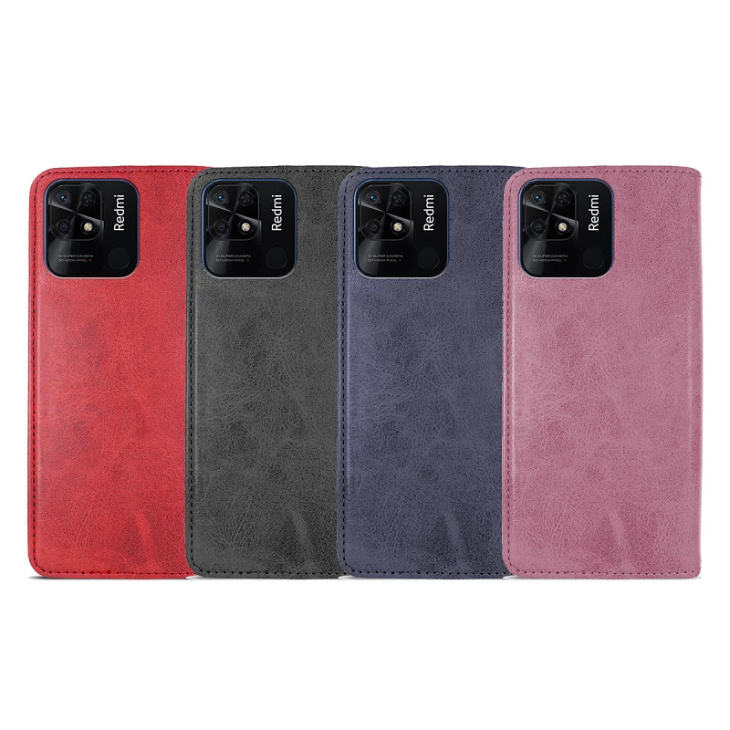 Funda Tapa con Tarjetero Xiaomi Redmi 10C Polipiel - 4 Colores