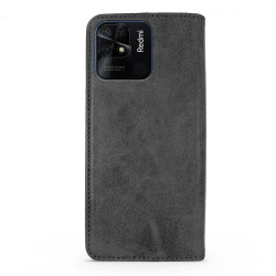 Funda Tapa con Tarjetero Xiaomi Redmi 10C Polipiel - 4 Colores