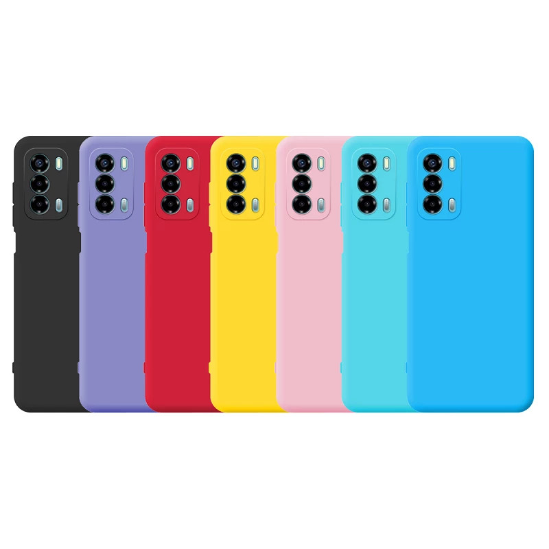 Funda Silicona Suave ZTE V40 LITE/ A72 con Camara 3D - 7 Colores
