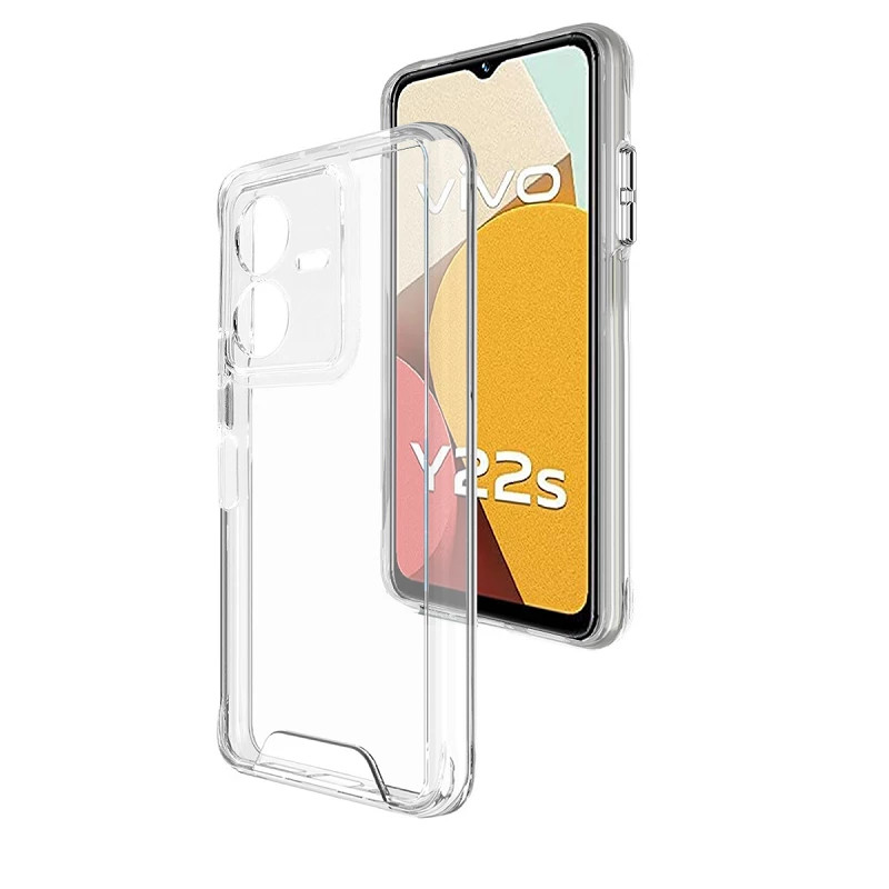 Funda Transparente Acrílico Duro Vivo Y22S Case Space