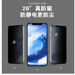 Cristal templado Privacidad Anti Espía iPhone 6/7/8 Color Blanco