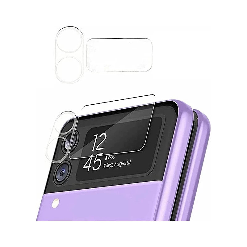 Protector Cámara Trasera para Samsung Galaxy Z Fold 4 5G Cristal Templado