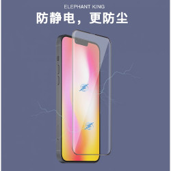 Cristal templado Full Micro Curvo A+ iPhone 14 Pro Max Color Negro