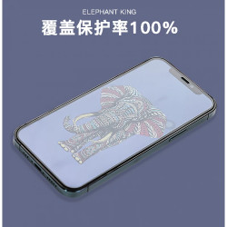 Cristal templado Full Micro Curvo A+ iPhone 14 Pro Max Color Negro