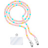 Cordón Perlas Universal con Enganche y Tornillo para Funda de Móvil 7 Colores