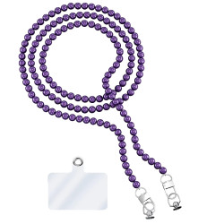 Cordón Perlas Universal con Enganche y Tornillo para Funda de Móvil 7 Colores