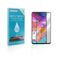 Cristal templado Full Glue 11D Premium LG K22 Protector de Pantalla Curvo Negro