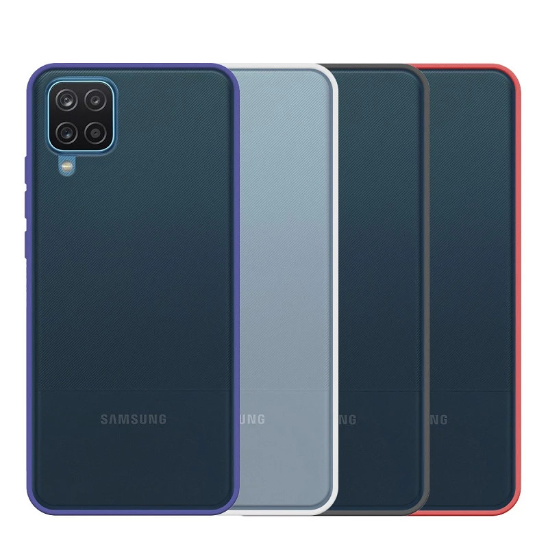 Funda Gel Oppo A53 Smoked con borde de color