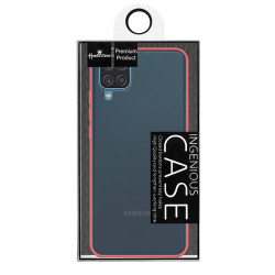 Funda Gel Oppo A53 Smoked con borde de color