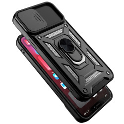 Funda con Anilla y Cámara Deslizante iPhone 13 Pro Max con Imán
