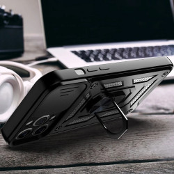 Funda con Anilla y Cámara Deslizante iPhone 13 Pro Max con Imán