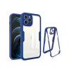 Funda Doble Silicona Anti-Golpe iPhone X/XS Silicona Delantera y Trasera - 4 Colores