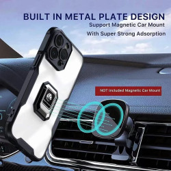 Funda con Anilla e Imán Military Samsung Galaxy A13 4G Negro