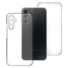 Funda Doble Samsung Galaxy A34-5G Silicona Transparente Delantera y Trasera