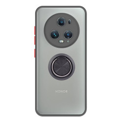 Funda Gel Honor Magic 5 Pro Iman con soporte Smoked