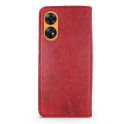 Funda Tapa con Tarjetero Oppo Reno 8T Polipiel - 4 Colores