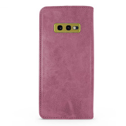 Funda Tapa con Tarjetero Samsung Galaxy S10E Polipiel - 4 Colores