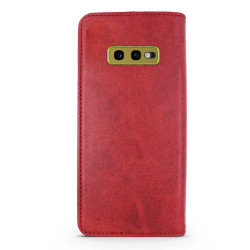 Funda Tapa con Tarjetero Samsung Galaxy S10E Polipiel - 4 Colores