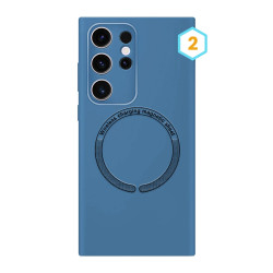 Funda Silicona Liquida con Magsafe para Samsung Galaxy S23 Ultra - 37 Colores