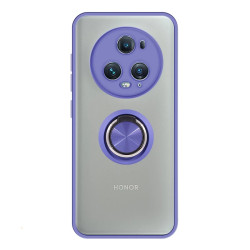 Funda Gel Honor Magic 5 Lite / Honor X9A Iman con soporte Smoked