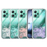 Funda Gel transparente purpurina Xiaomi Redmi Note 12 5G /Poco X5 5G 4 -Colores