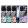Funda Gel transparente purpurina Xiaomi Pocophone X5 Pro 4 -Colores