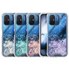 Funda Gel transparente purpurina Xiaomi Redmi 12C 4 -Colores