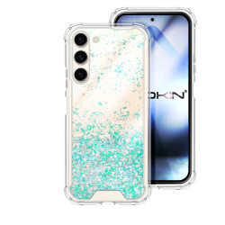 Funda Gel transparente purpurina Samsung S23 Plus 4 -Colores