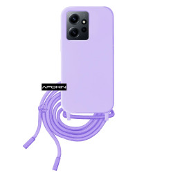 Funda suave con Cordon Xiaomi Redmi Note 12 4G 5-Colores