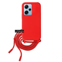 Funda suave con Cordon Xiaomi Redmi Note 12 Pro Plus 5-Colores