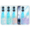 Funda Gel transparente purpurina Oppo A58/A78 5G 4 -Colores