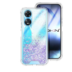 Funda Gel transparente purpurina Oppo A58/A78 5G 4 -Colores