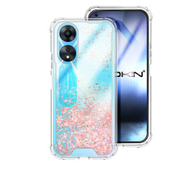 Funda Gel transparente purpurina Oppo A58/A78 5G 4 -Colores
