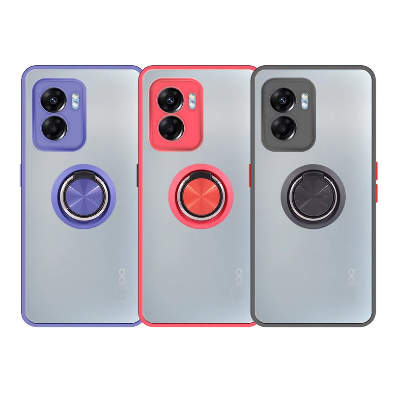 Funda Gel Oppo X6 Iman con soporte Smoked