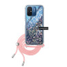 Funda Gel transparente con Cordón Xiaomi Redmi 12C/11A 4-Colores