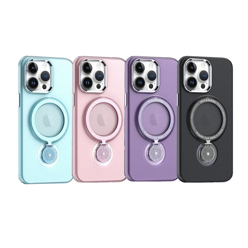 Funda iPhone 13 Pro con soporte 360 Smoke Mate 4-Colores