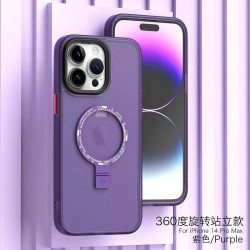 Funda Evnice iPhone 14 Plus con soporte 360 Smoked 4-Colores