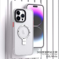 Funda Evnice iPhone 14 Pro con soporte 360 Smoked 4-Colores