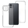 Funda Doble Xiaomi Redmi A1/A2 Silicona Transparente Delantera y Trasera