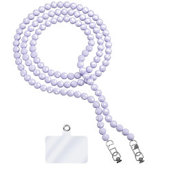 Cordon con Adaptador para Colgar Movil Universal Perlado 6-Diseños