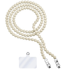 Cordon con Adaptador para Colgar Movil Universal Perlado 6-Diseños