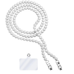 Cordon con Adaptador para Colgar Movil Universal Perlado 6-Diseños