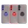 Funda Gel Samsung Galaxy A24 Iman con soporte Smoked