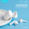 Auricular Celebrat W11 PRO Bluetooth 5.3 Blancos