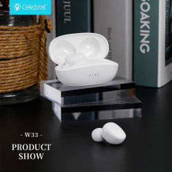 Auricular Celebrat W33 Bluetooth 5.3 2-Colores